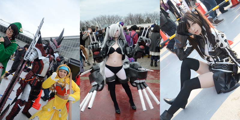 Illustration for article titled Year-End Cosplay in Japan: The Cute, the Sexy, the Weird